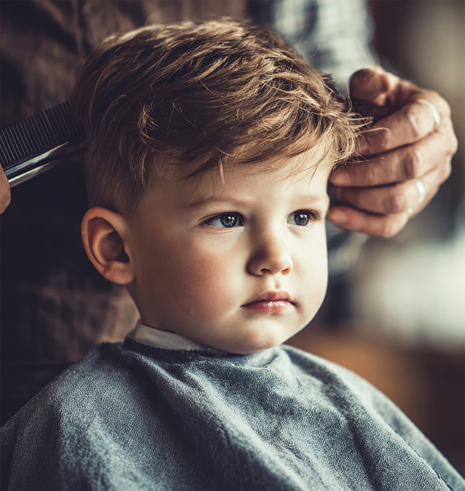 First Haircut at Beyond the Edge Barber Shop in Butler, NJ